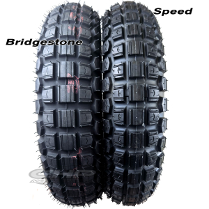 Tire, 400 x 10 Trail wing design, Aggressive OEM style heavy duty design.